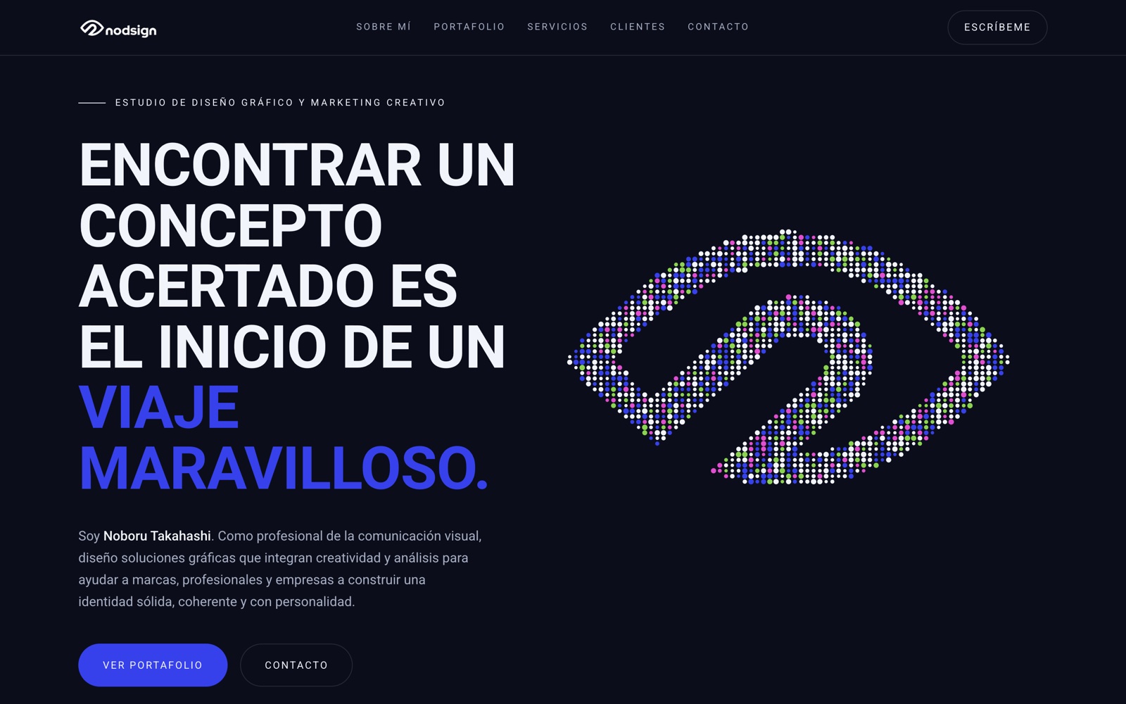 Trabajo para nodsign, el estudio de Noboru Takahashi