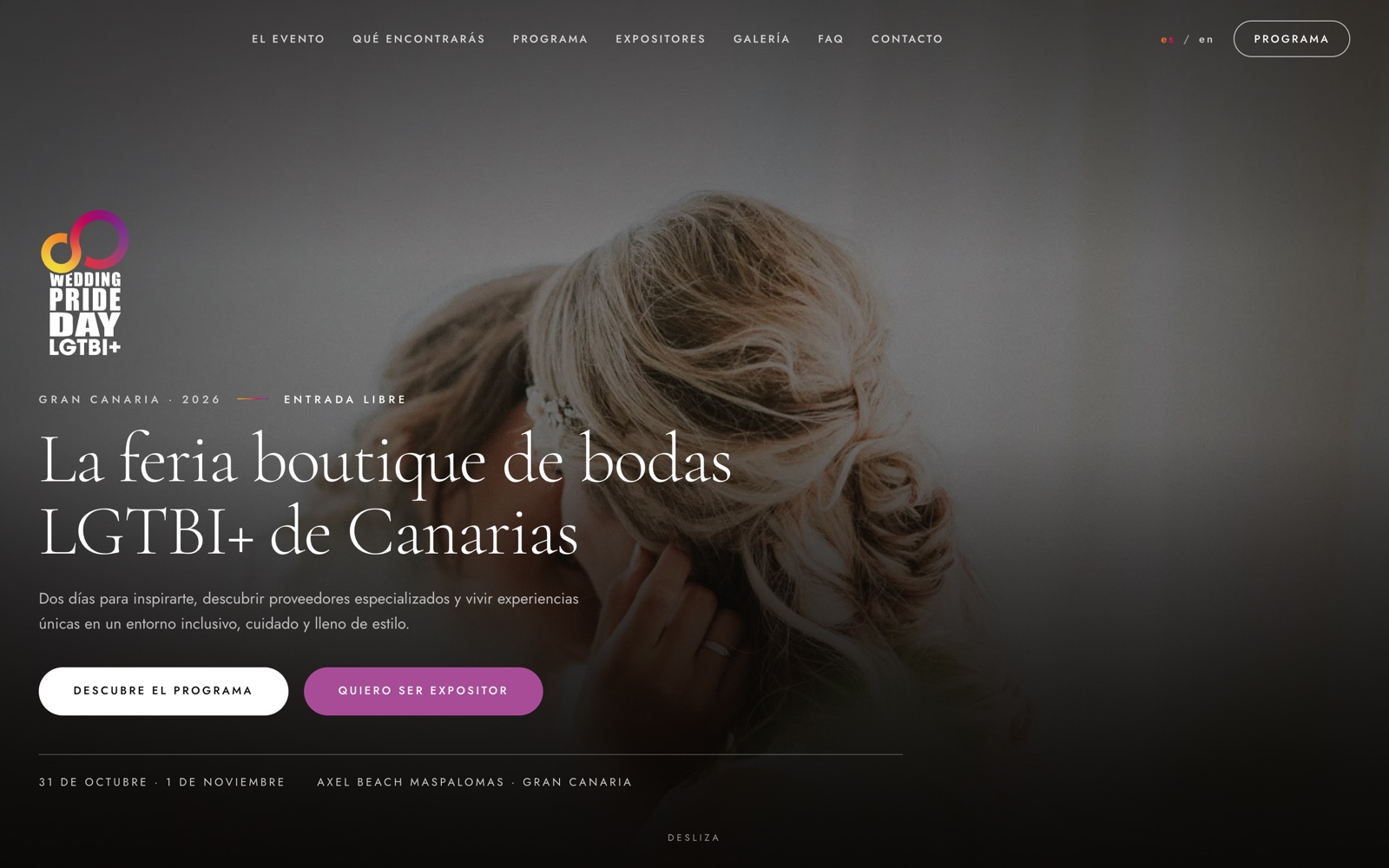 Trabajo para Wedding Pride Canarias